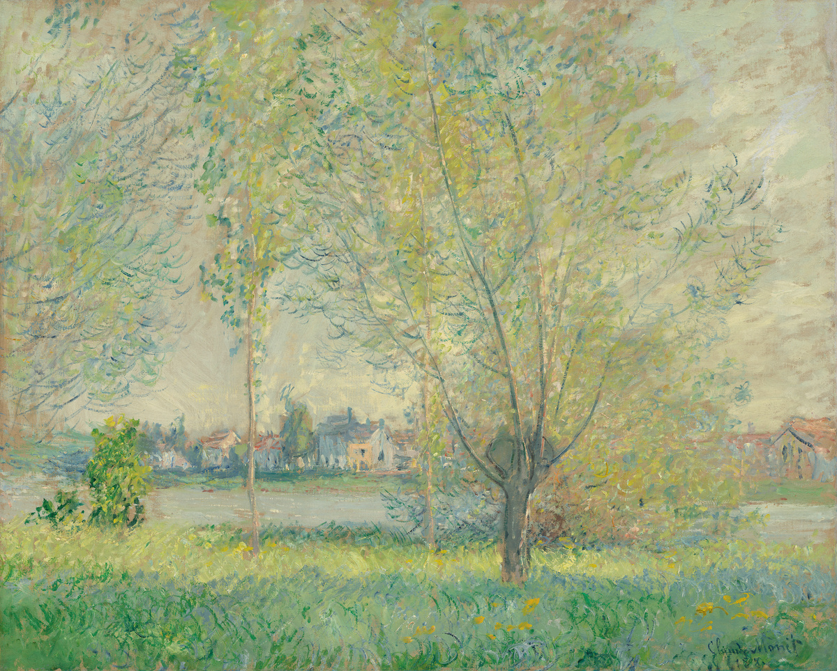 The Willows by Claude Monet, 1880. Courtesy of National Gallery of Art, Washington.